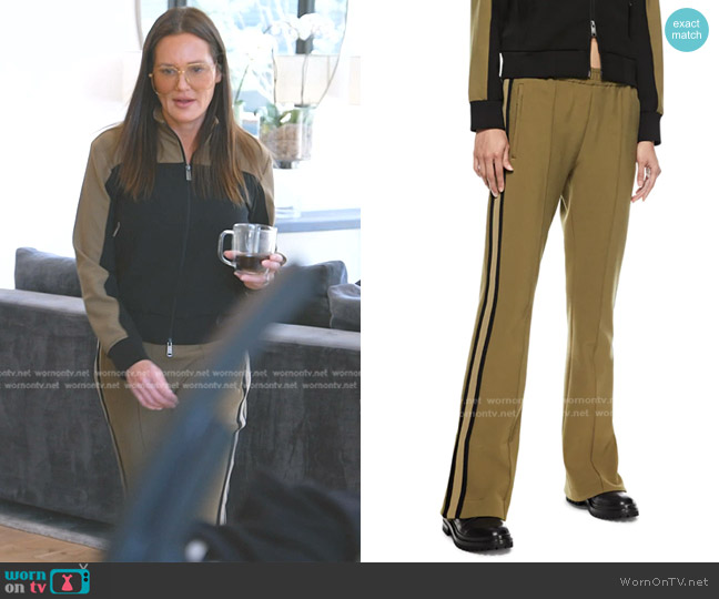 On This Day Flare Leg Track Pant worn by Meredith Marks on The Real Housewives of Salt Lake City