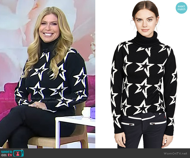 Perfect Moment Star Dust Sweater worn by Jill Martin on Today