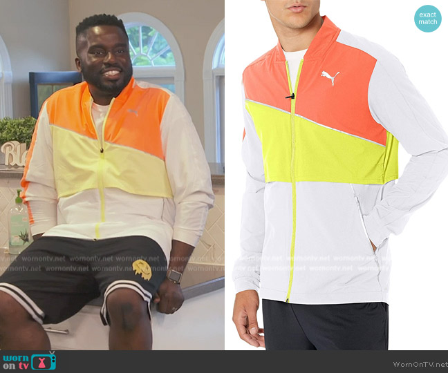 Puma Ultra Run Jacket worn by Edward Osefo on The Real Housewives of Potomac