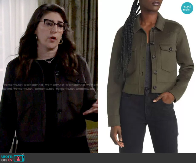 Rails Easton Jacket worn by Kat Silver (Mayim Bialik) on Call Me Kat