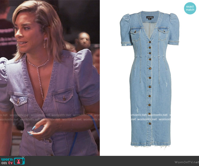 Retrofete Annie Dress worn by Robyn Dixon on The Real Housewives of Potomac