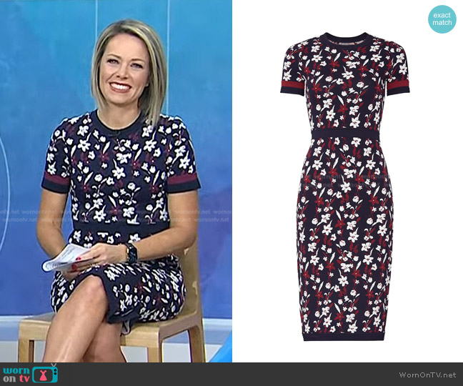 Shoshanna Evan Dress worn by Dylan Dreyer on Today