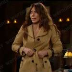 Taylor’s coat on The Bold and the Beautiful