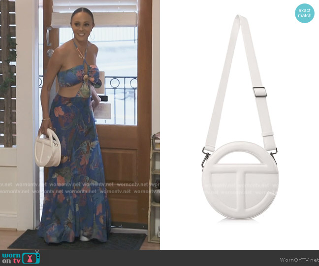 Telfar Round Telfar Circle Bag worn by Ashley Darby on The Real Housewives of Potomac