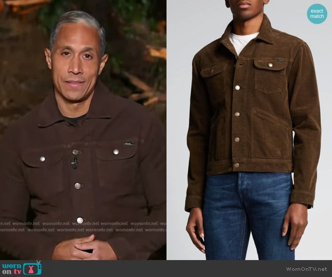 Tom Ford Iconic Corduroy Jacket worn by Miguel Almaguer on Today