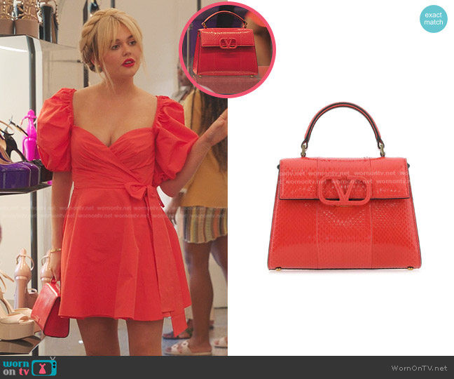 Audrey’s red bag on Gossip Girl