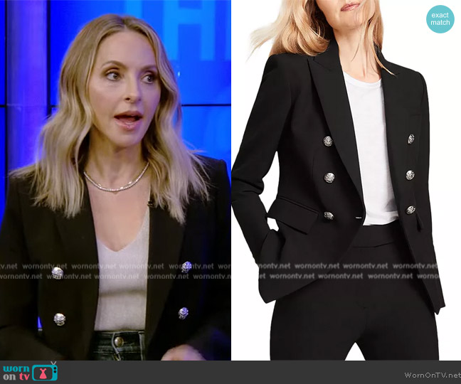 Veronica Beard Miller Dickey Jacket worn by Gabby Bernstein on Live with Kelly and Ryan