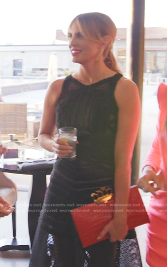 Whitney’s red clutch on The Real Housewives of Salt Lake City