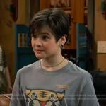 Winnie’s grey tiger tee on Bunkd