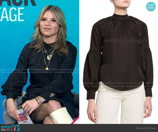 Veronica Beard Cicley Top worn by Jenna Bush Hager on Today