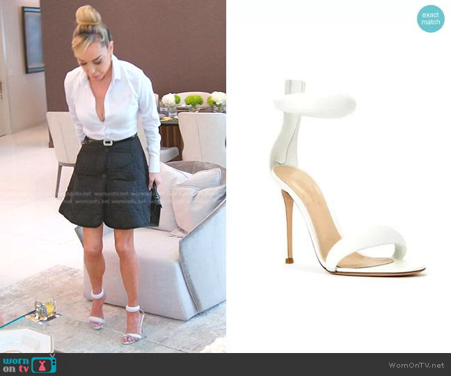 Gianvito Rossi Bijoux Heels worn by Marysol Patton (Marysol Patton) on The Real Housewives of Miami