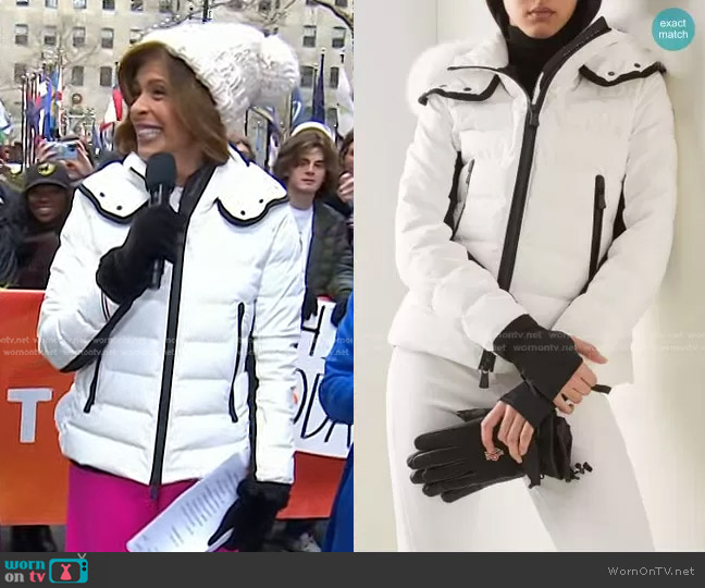 Lamoura Down Jacket by Moncler Grenoble worn by Hoda Kotb on Today