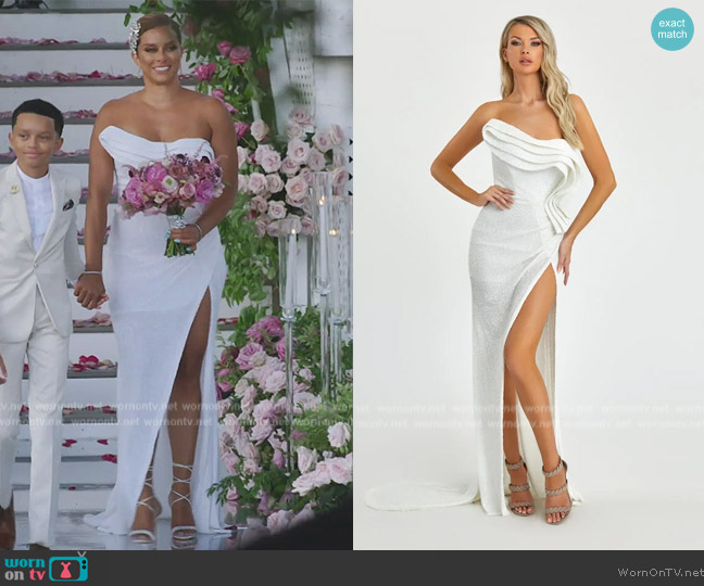 WornOnTV Robyn s white wedding dress on The Real Housewives of