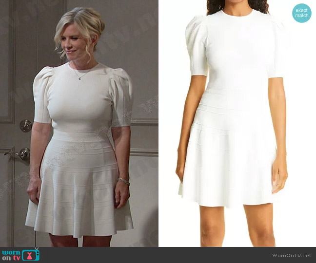 Ted Baker Velvey Dress worn by Kayla Brady (Mary Beth Evans) on Days of our Lives