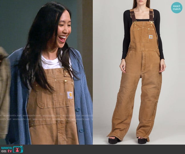 Carhartt Insulated Overalls worn by Ellen (Tien Tran) on How I Met Your Father