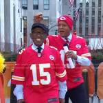 Al Roker and Craig Melvin’s Kansas City jersey on Today