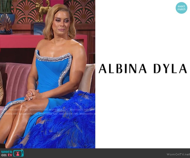 Albina Dyla Custom Dress worn by Robyn Dixon on The Real Housewives of Potomac