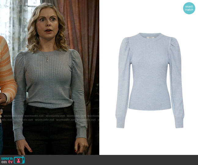 B. Young Bypimba Sweater worn by Sam (Rose McIver) on Ghosts