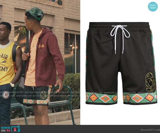 Billionair Boys Club Up 2 Basketball Shorts worn by Will Smith (Jabari Banks) on Bel-Air