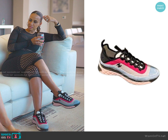 Chanel Runner Trainer Sneaker worn by (Zana) on The Real Housewives of Miami