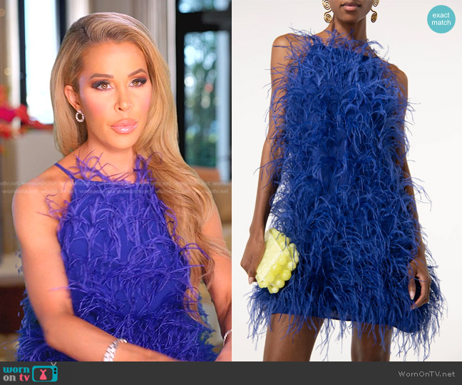 Cult Gaia Shannon Dress worn by Lisa Hochstein (Lisa Hochstein) on The Real Housewives of Miami