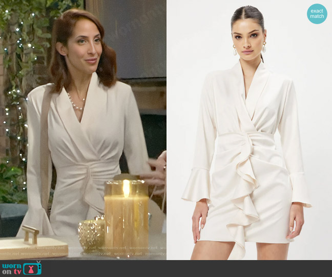 Elliatt Kona Dress worn by Lily Winters (Christel Khalil) on The Young and the Restless