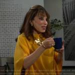 Esther’s yellow blouse on The Young and the Restless