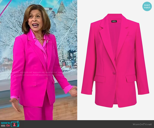 WornOnTV: Hoda’s pink shirt and blazer on Today | Hoda Kotb | Clothes ...