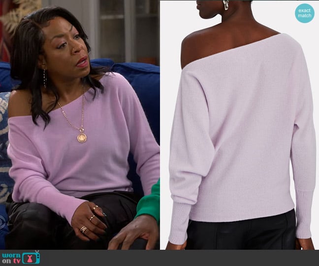 Intermix Reese Sweater worn by Tina Butler (Tichina Arnold) on The Neighborhood