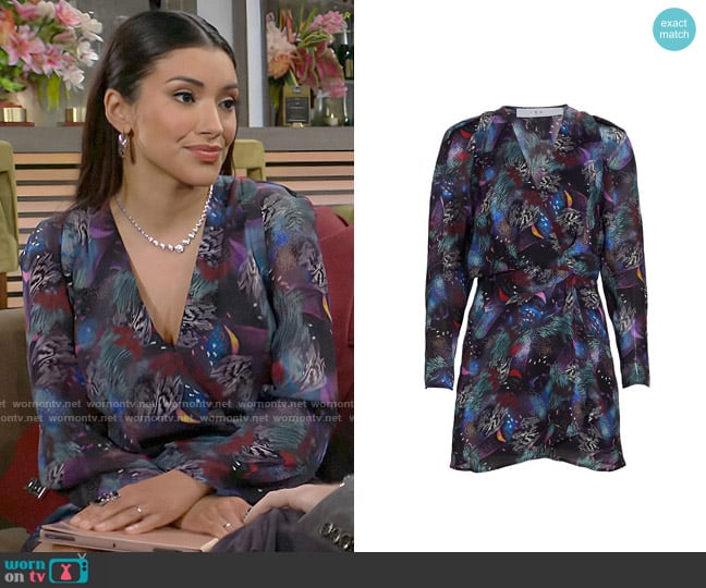 IRO Chayton Dress worn by Audra Charles (Zuleyka Silver) on The Young and the Restless