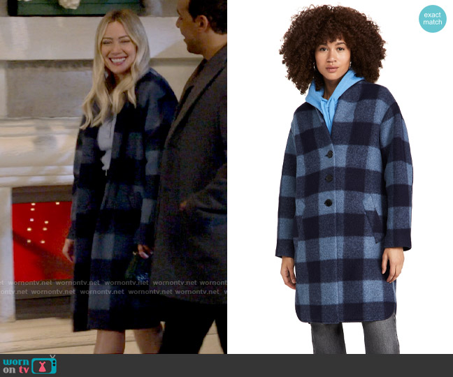 Etoile Isabel Marant Gabriel Coat worn by Sophie (Hilary Duff) on How I Met Your Father