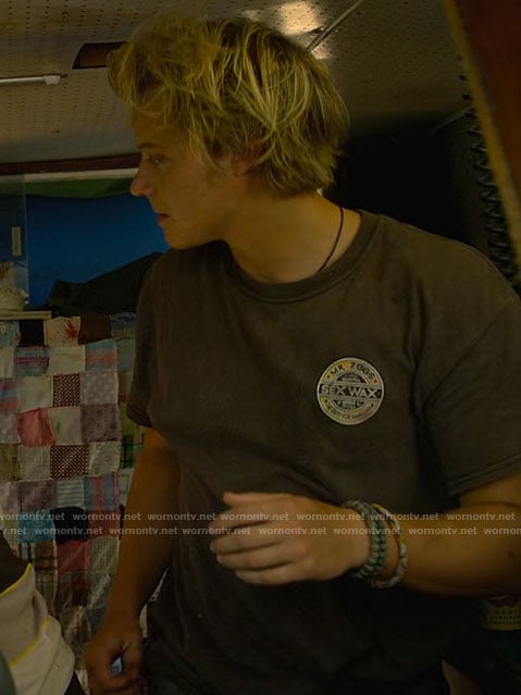 JJ’s sex wax t-shirt on Outer Banks