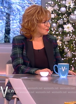 Joy’s plaid blazer on The View