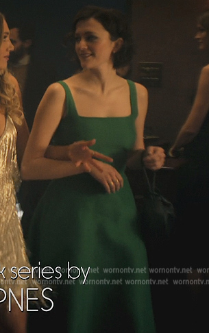 Kate’s green square neck dress on You