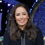 Kaylee Hartung's black waffle textured jacket on Today