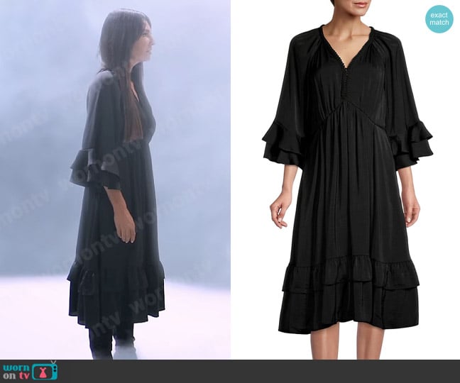 Kobi Halperin Bryant Dress worn by Harmony Miller (Inga Cadranel) on General Hospital