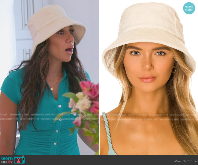 Lack of Color Wave Bucket Hat worn by Melissa Gorga on The Real Housewives of New Jersey