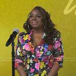 Ledisi’s floral blazer dress on Today