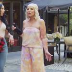 Margaret’s tie dye jumpsuit on The Real Housewives of New Jersey