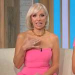 Margaret Josephs’ pink strapless dress on Sherri