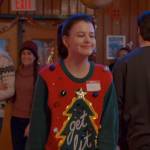 Maxine’s get lit Christmas sweater on Ginny & Georgia