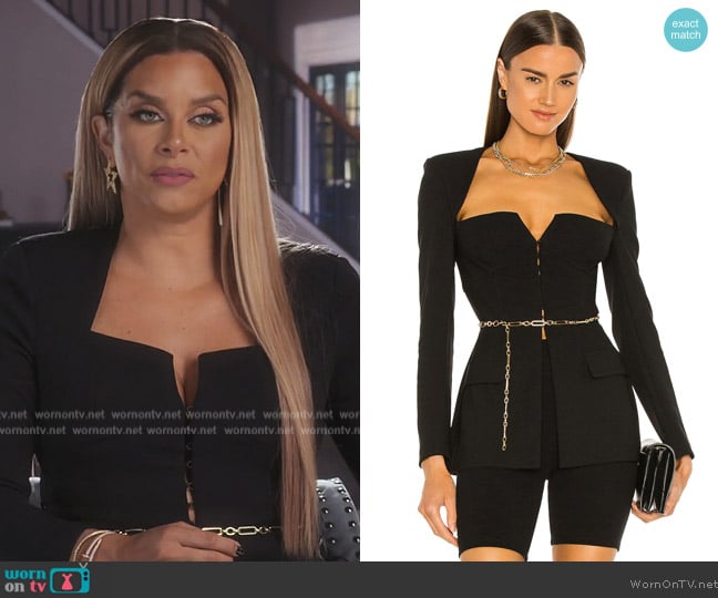 Misha Vincenza Top worn by Robyn Dixon on The Real Housewives of Potomac