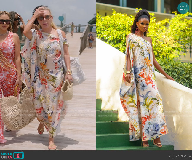 Ochie Saona Kaftan worn by Marysol Patton (Marysol Patton) on The Real Housewives of Miami