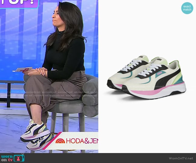 Puma Cruise Rider Sneakers worn by Holly Palmieri Schulz on Today