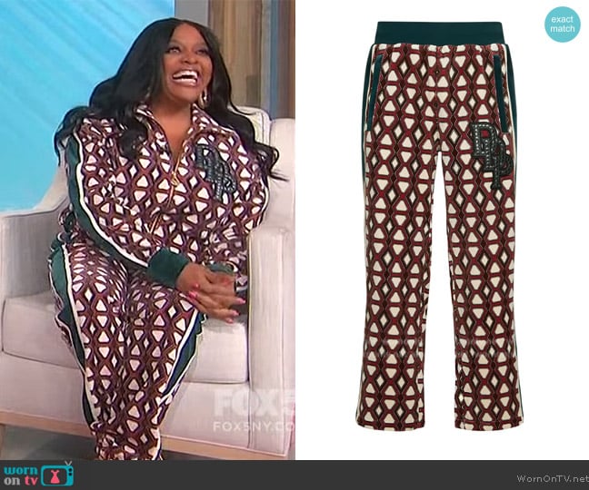 Puma Dapper Dan sweatpants worn by Sherri Shepherd on Sherri