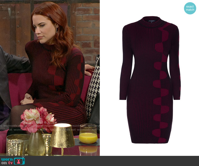 Rumour London Luna Dress worn by Sally Spectra (Courtney Hope) on The Young and the Restless