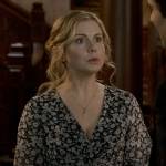 Sam’s floral long sleeve dress on Ghosts