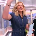 Sara’s blue denim jumpsuit on The View