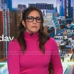 Savannah’s pink button cuff sweater on NBC News Daily