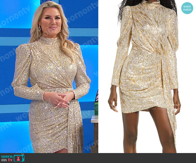 Saylor Bianca Dress worn by Rachel Reynolds on The Price is Right